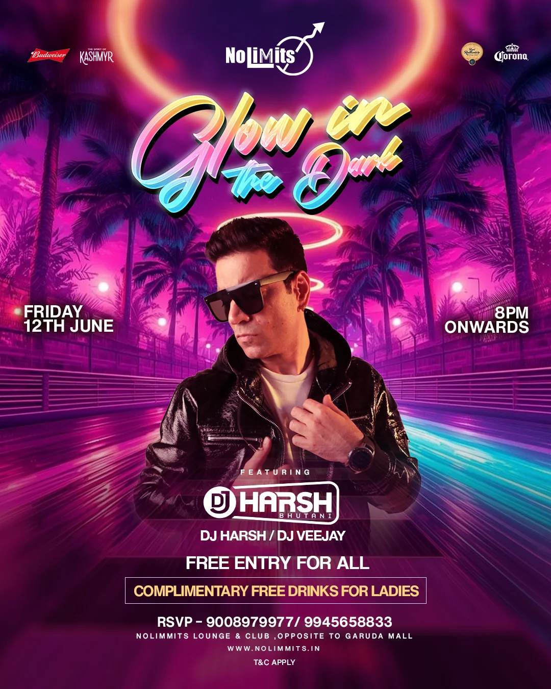 GLOW IN THE DARK FT. DJ HARSH BHUTANI 