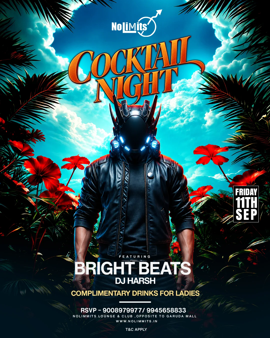 COCKTAIL NIGHT FT. BRIGHT BEATS & DJ HARSH